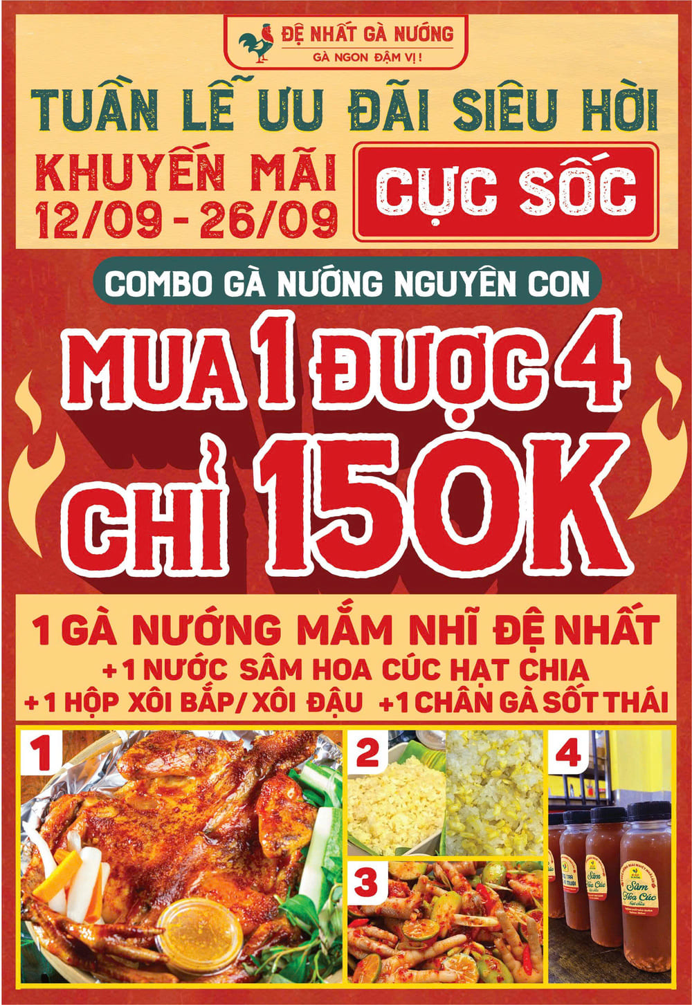 Mua 1 được 4 tại 56 Phan Huy Ích, P.15, Tân Bình. 