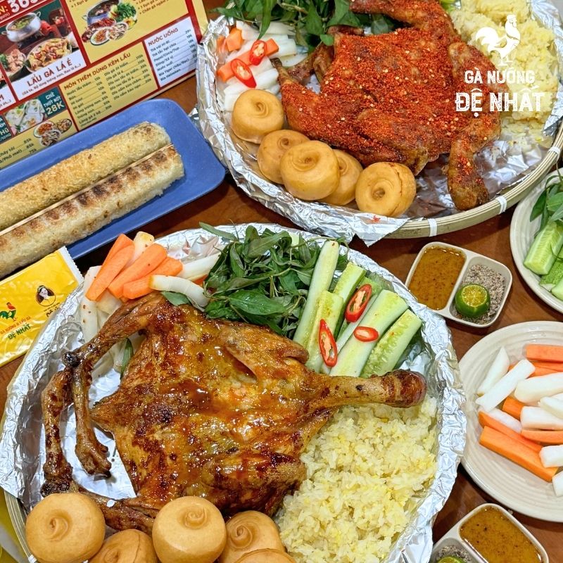 Combo Gà Nướng No Căng Bụng