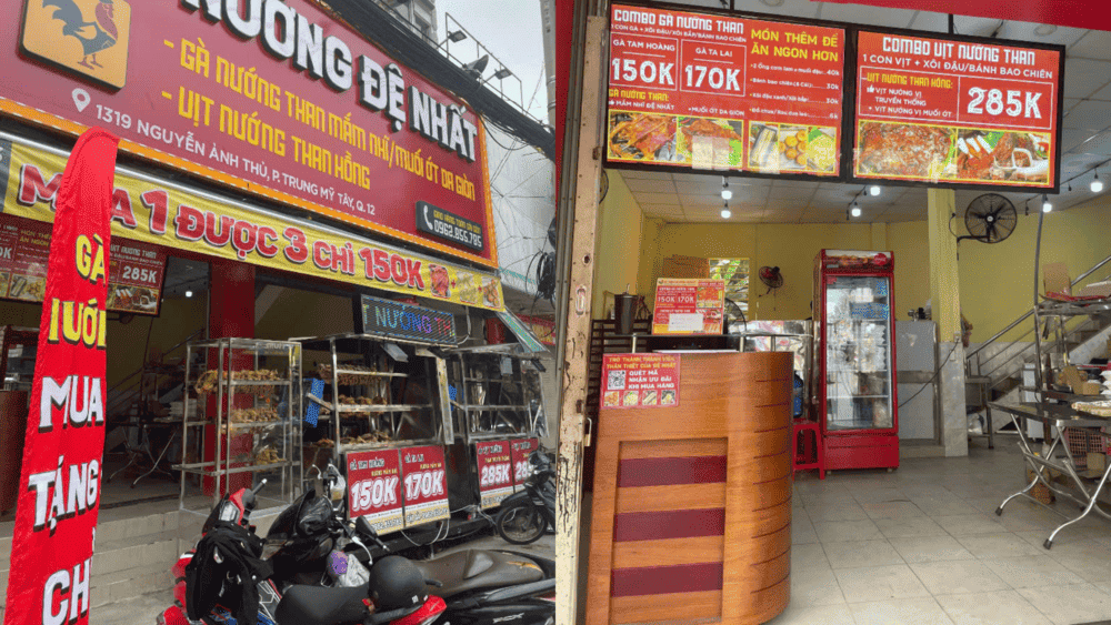 Hình ảnh chi nhánh gà nướng Đệ Nhất tại chi nhánh 1319 Nguyễn Ảnh Thủ, phường Trung Mỹ Tây, quận 12  